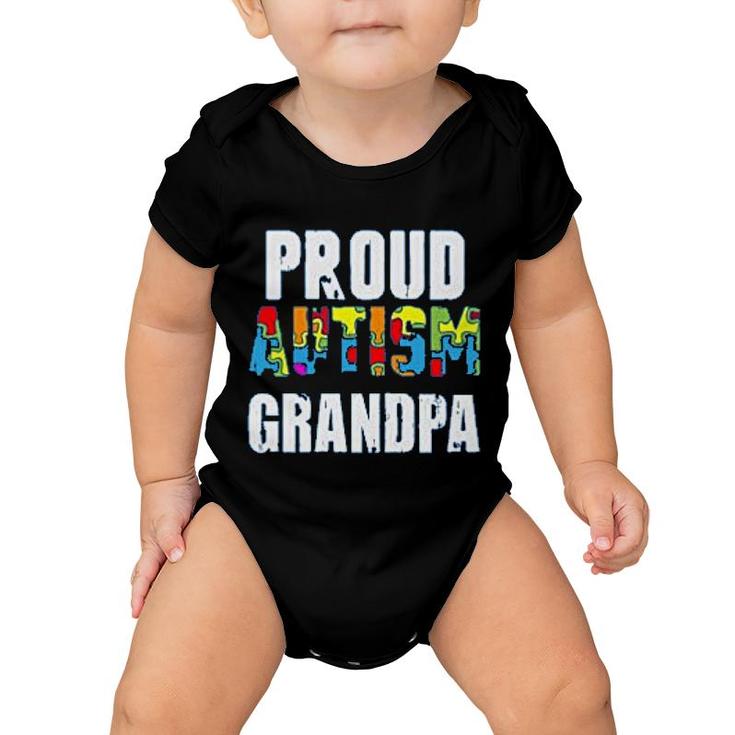 Proud Autism Dad Gift Baby Onesie