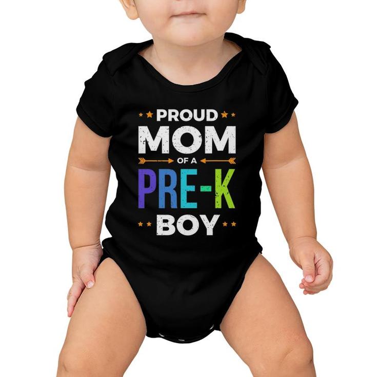 Proud Mom Of A Pre-K Boy Mother To Son Baby Onesie
