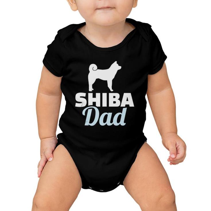 Shiba Dad Japanese Shiba Inu  Baby Onesie