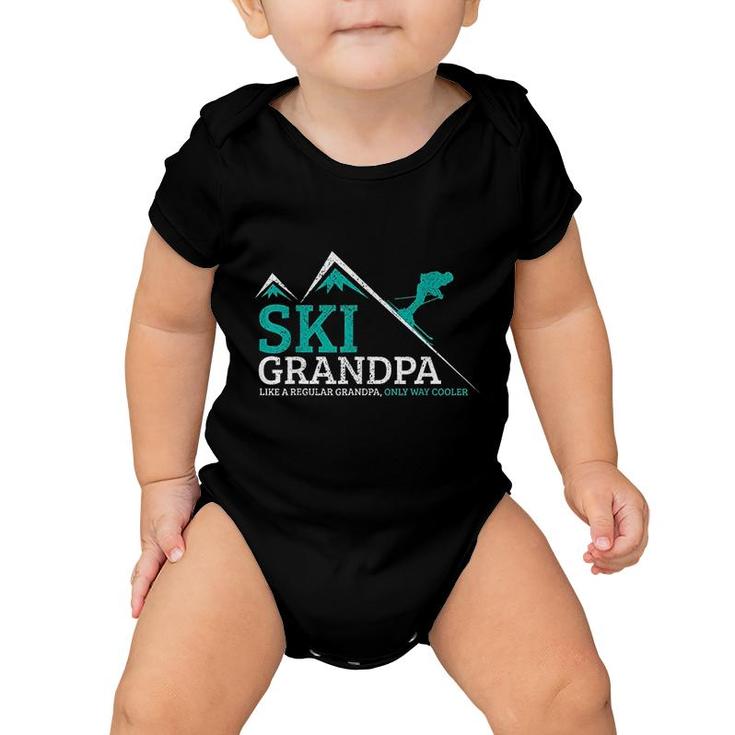 Ski Grandpa Baby Onesie