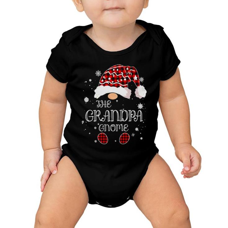 The Grandpa Gnome Xmas Matching Christmas Pajamas For Family  Baby Onesie