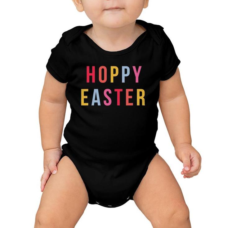 Toddler Easter Mommy And Me Family Matching Hoppy Easter Baby Onesie