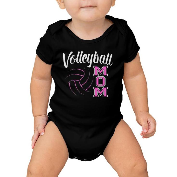 Volleyball S For Women Volleyball Mom Baby Onesie