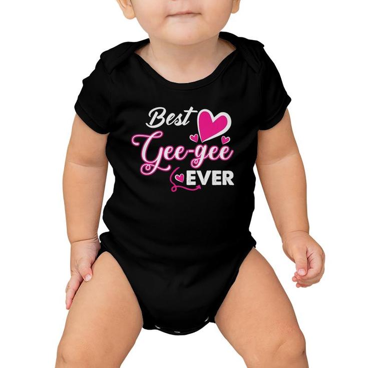 Womens Best Gee-Gee Ever - Mother's Day Gift For Aunt, Grandmamom Baby Onesie