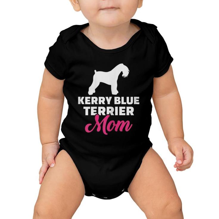 Womens Kerry Blue Terrier Mom Baby Onesie