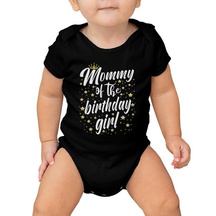 Womens Mom Birthday Party Outfit Mother Mommy Of The Birthday Girl Baby Onesie