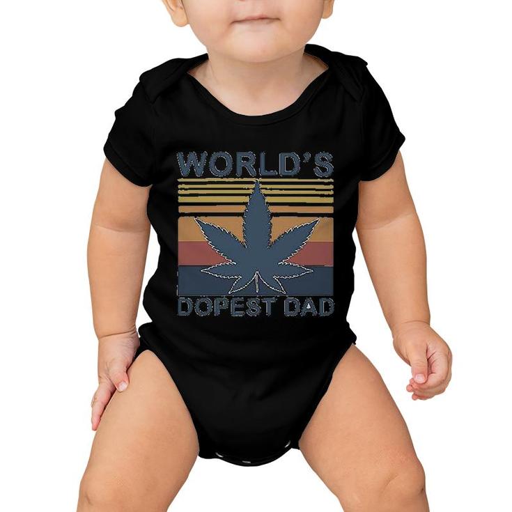 Worlds Dopest Dad Baby Onesie