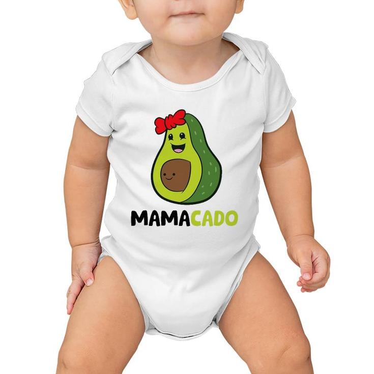 Avocado Mama Avocado Mom Mamacado Avocado Baby Onesie