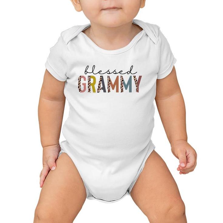 Blessed Grammy New Grammy Mother's Day For Her Baby Onesie