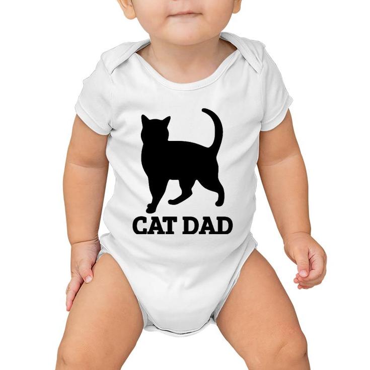 Cat Dad Mens Cat Tee Baby Onesie