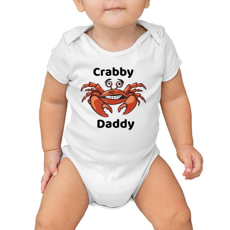 Crabby Daddy Baby Onesie