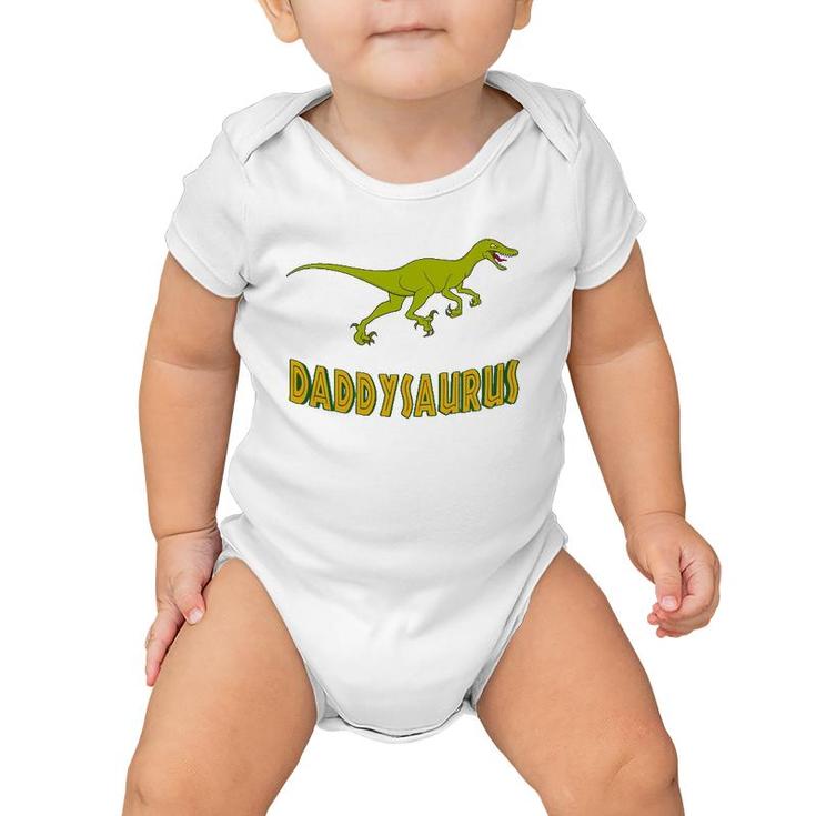 Daddysaurus Funny Men Great Gifts Idea For Father Baby Onesie