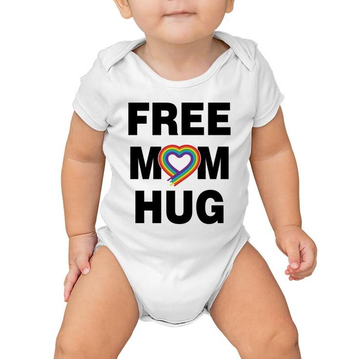 Free Mom Hug Black Baby Onesie