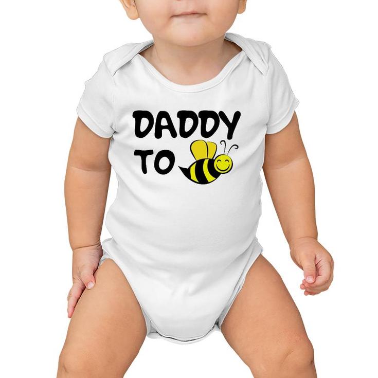 Funny Daddy To Be Promoted To Dad Soon To Be Father's Day  Baby Onesie