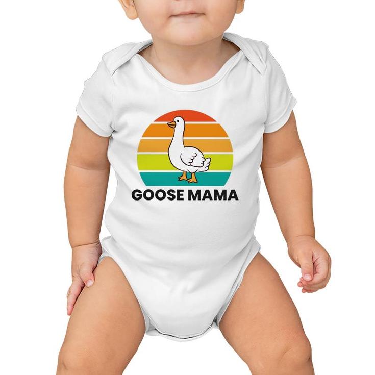 Goose Mom Goose Mama Baby Onesie