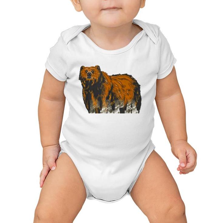 Graphic 365 Bear Papa Grandpa Fathers Day Funny Gift Tank Top Baby Onesie