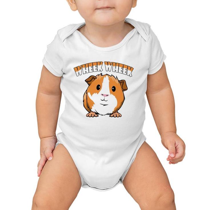 Guinea Pig Wheek Pigs Cavy Lover Guinea Pig Mom Baby Onesie