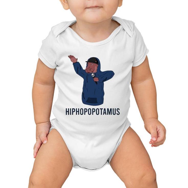 Hiphopopotamus Vs Rhymenoceros Motherflippin Rap Dank Meme Baby Onesie