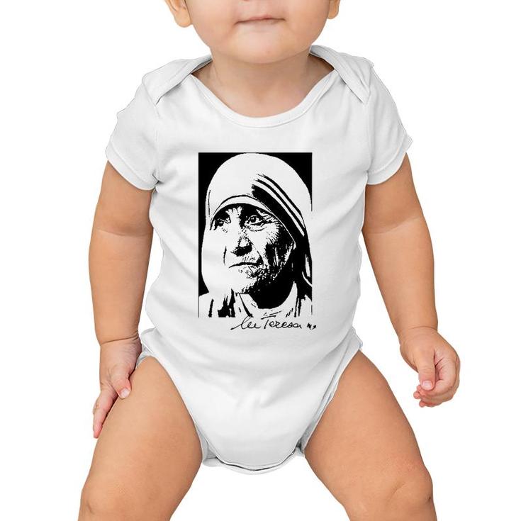 Mother Teresa De Calcutta Catholicism Baby Onesie