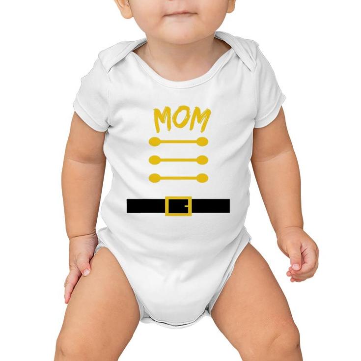 Nutcracker Costume Uniform Matching Toy Soldier - Mom Mother Baby Onesie