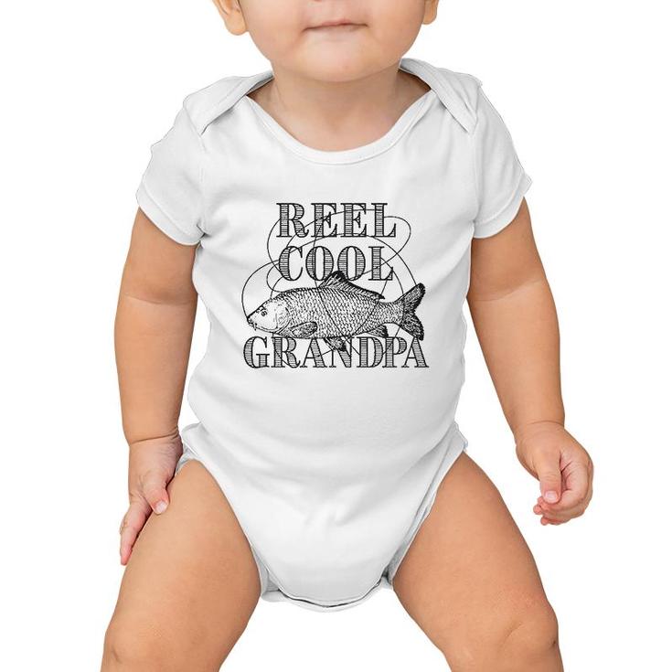 Reel Cool Grandpa Baby Onesie