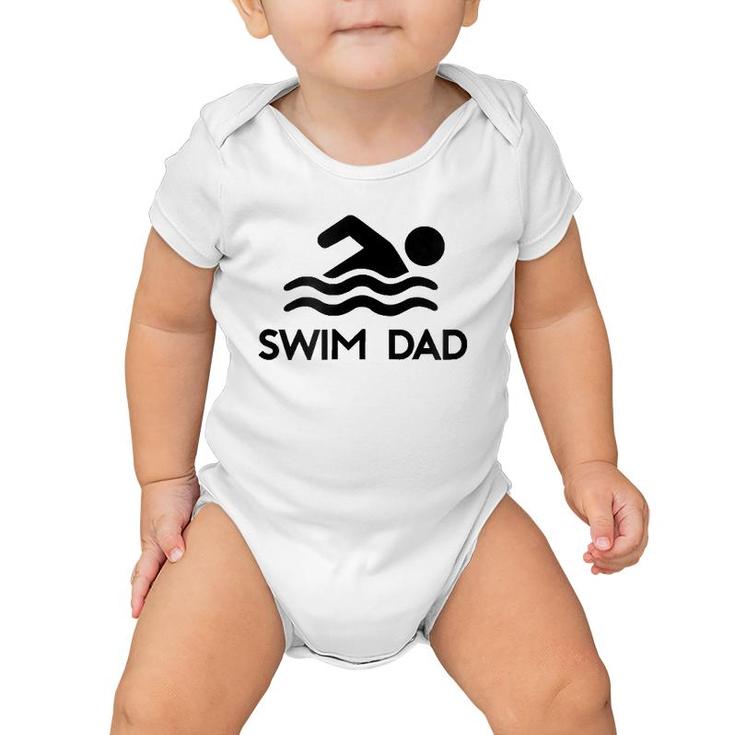 Roversports Swim Dad Swimming Lover Baby Onesie