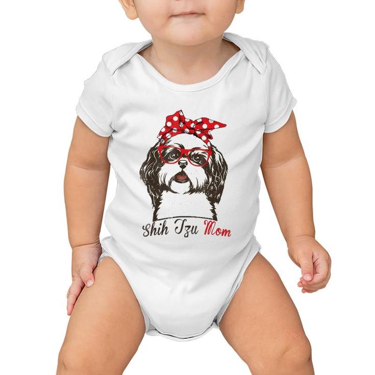 Shih Tzu Mom  For Dog Lovers-Mothers Day Baby Onesie