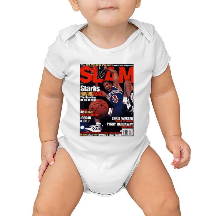 Slam Starks Ravingmad The Haunting Of An All-Star Baby Onesie