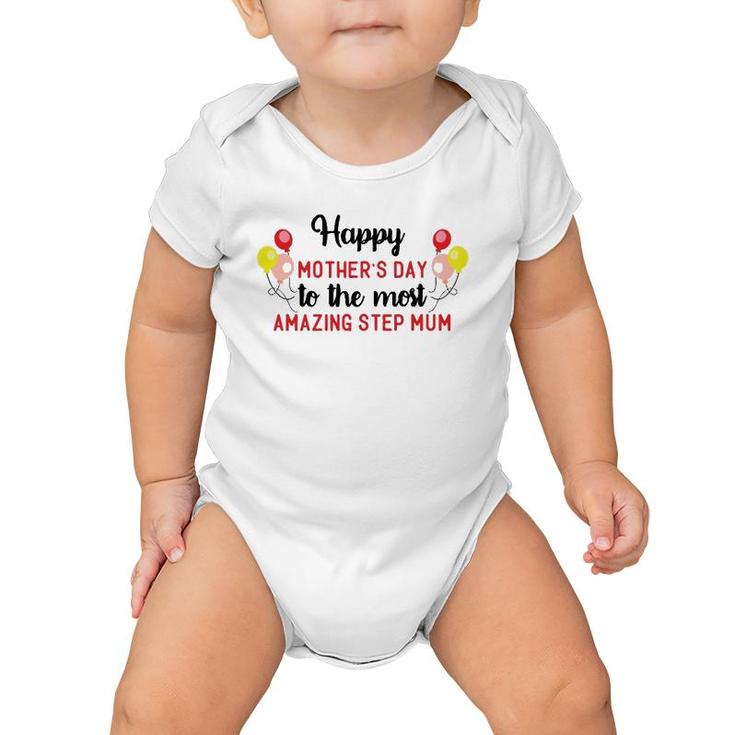 T S Tanktop Kids Case Sticker Happy Mothers Day To The Sejly Baby Onesie