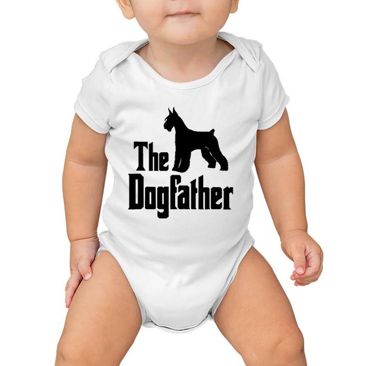 The Dogfather Giant Schnauzer Funny Dog Gift Idea Baby Onesie