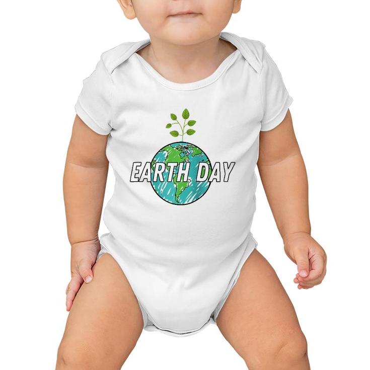 There Is No Planet Bmother Earth Day Men Women Gift Raglan Baseball Tee Baby Onesie