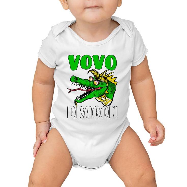 Vovo Dragon Lover Mother's Day Baby Onesie