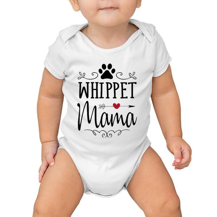 Whippet Mama - Funny Whippet Gift For Whippet Lover Baby Onesie