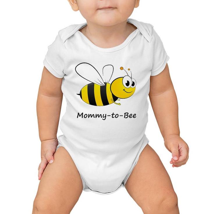Womens Mommy To Bee Baby Onesie